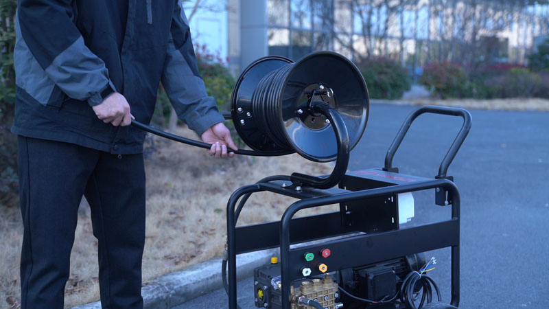 如何使用高壓清洗機清潔混凝土表面